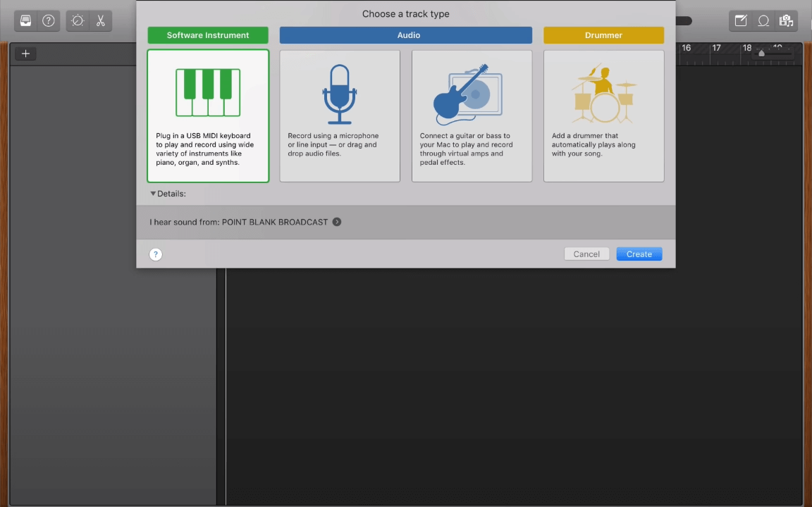 GarageBand Screnshot 1