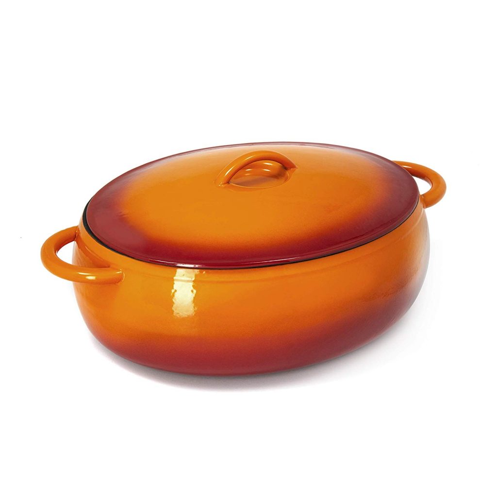 Guro Cast iron best casserole dish for hob and oven