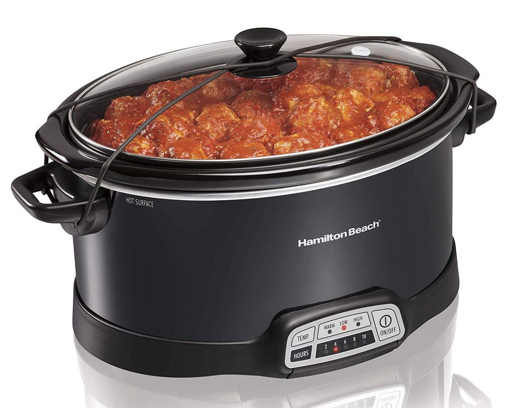 best slow cooker for one person -Hamilton Beach 
