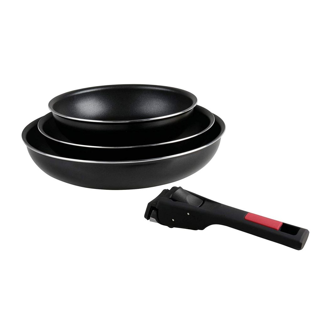 fry pan with removable handle