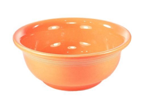 Fiesta tangerine medium mixing bowl