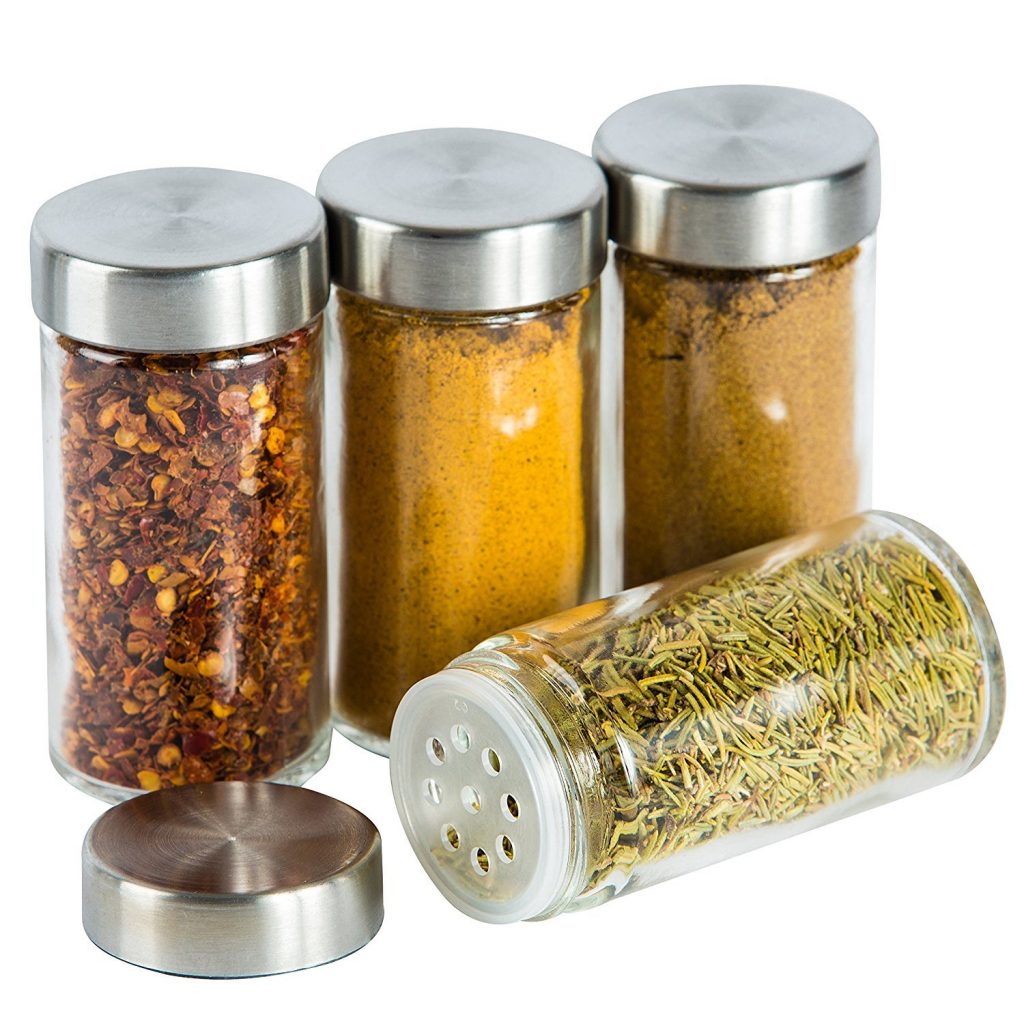stainless steel spice jar sample