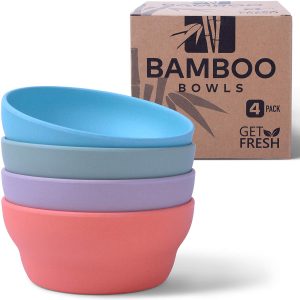 BPA free, healthy Bamboo Non toxic Dinnerware sets, lead and cadmium free