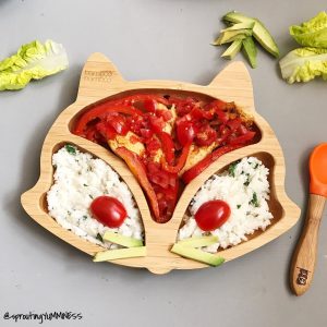Bamboo feeding toddler and baby Plate