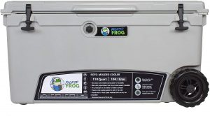 Frosted Frog Ice chest commercial insulated cooler with wheels