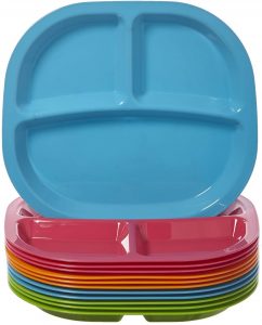 Compartment Divided Toddler Plates