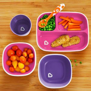 Munchkin Toddler Divided Plate and Bowl