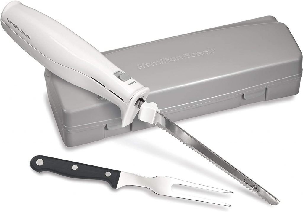 Hamilton Beach electric knife for carving meat and slicing bread