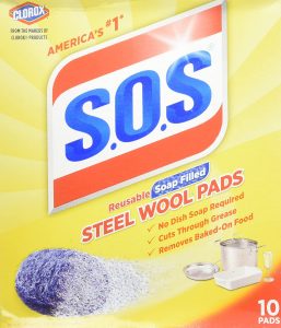 S.O.S steel wool pads