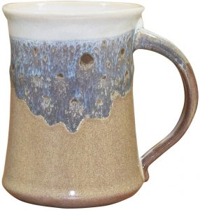 Clay in motion large mug
