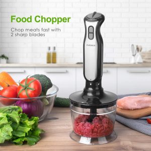 Everus Immersion blender and food chopper