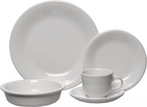 Fiestaware white dinnerware sets