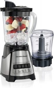 Hamilton Beach Power Elite Blender for crusshing ice, smoothies, puree, chopping vegetables and shakes