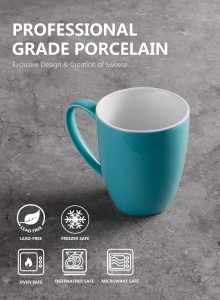 Sweese Porcelain Lead free mugs