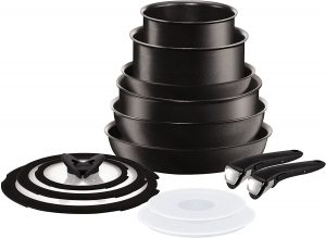 T-fal ingenio 13 Piece cookware induction set with detachable handles