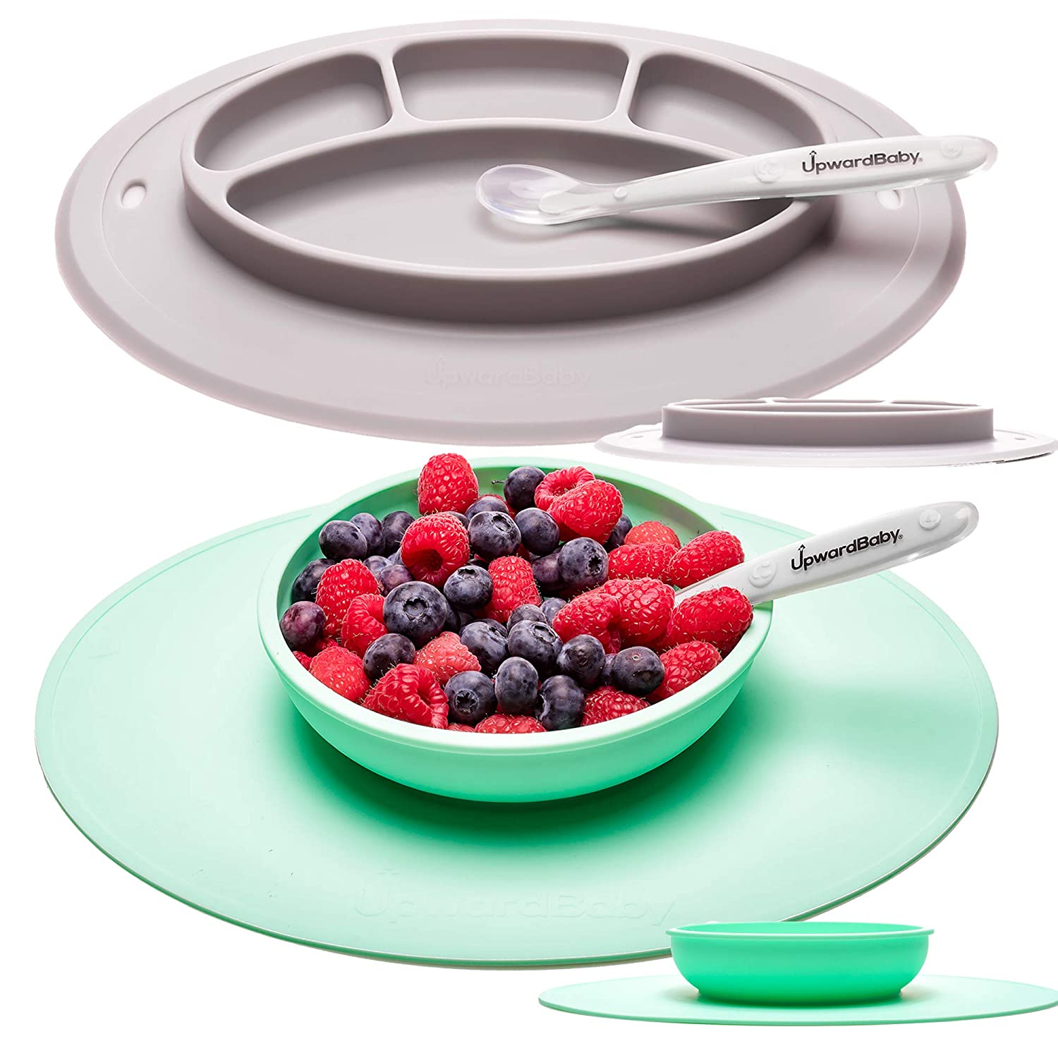 Upwardbaby Children's Plates And Bowl Set Jikonitaste