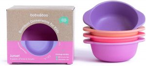 Best Baby Bowls - Bamboo Kids Snack Bowls