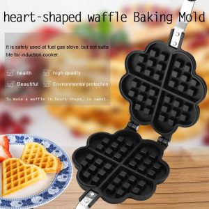 Delaman Heart shaped waffle maker