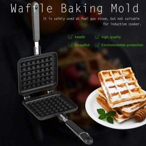 Kitchen gas non-stick waffle maker