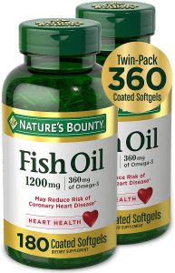 Omega 3 fish Oil for healthy leaving