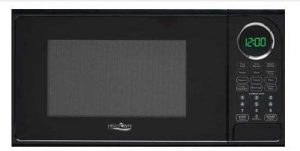 small high pointe RV microwave Oven