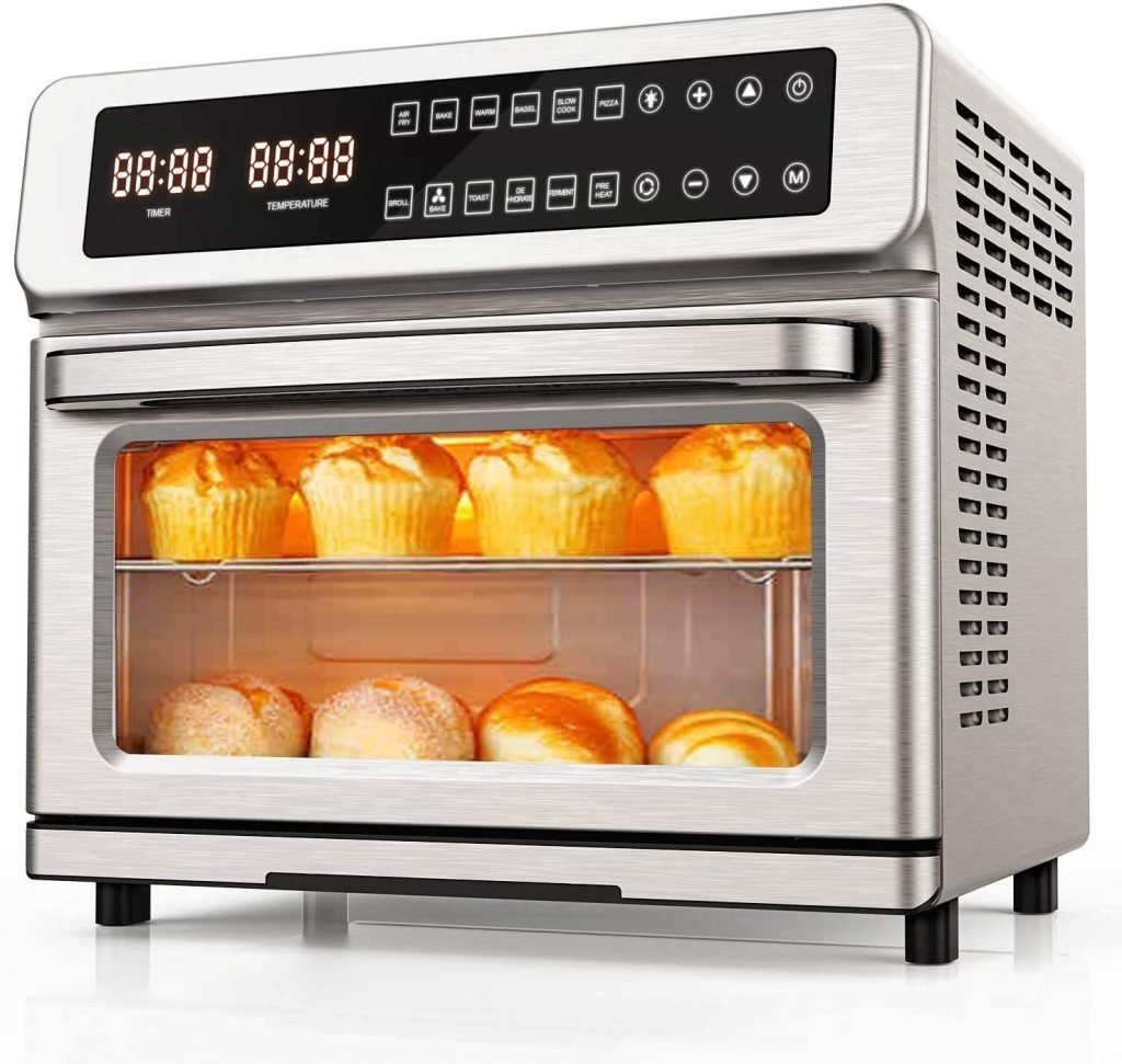 Countertop convection oven for baking bread