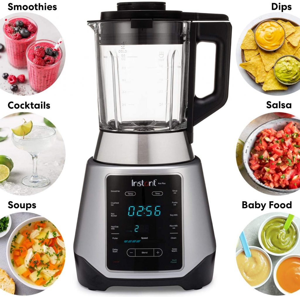 Instant Ace Plus Cooking Blender for blending tomatoes, vegetables, soups, salsa and smoothies.