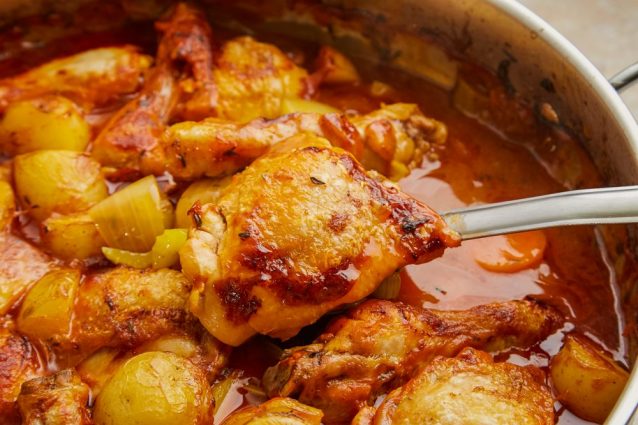 Nigeria chicken stew