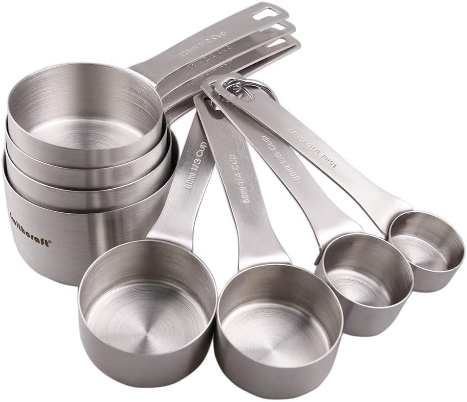Smithcraft Stainless Steel Measuring Cups Set 