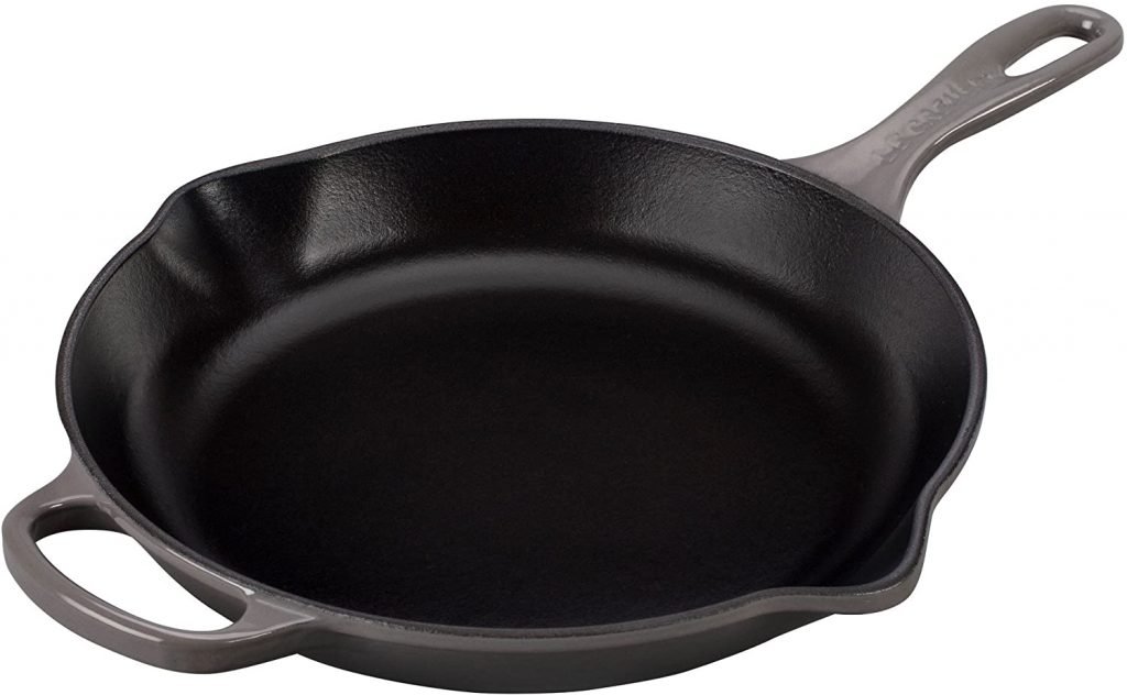 Overall best Le Creuset enameled cast iron skillet