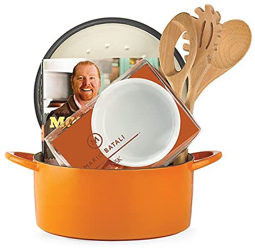 Mario Batali cookware cast iron gift set