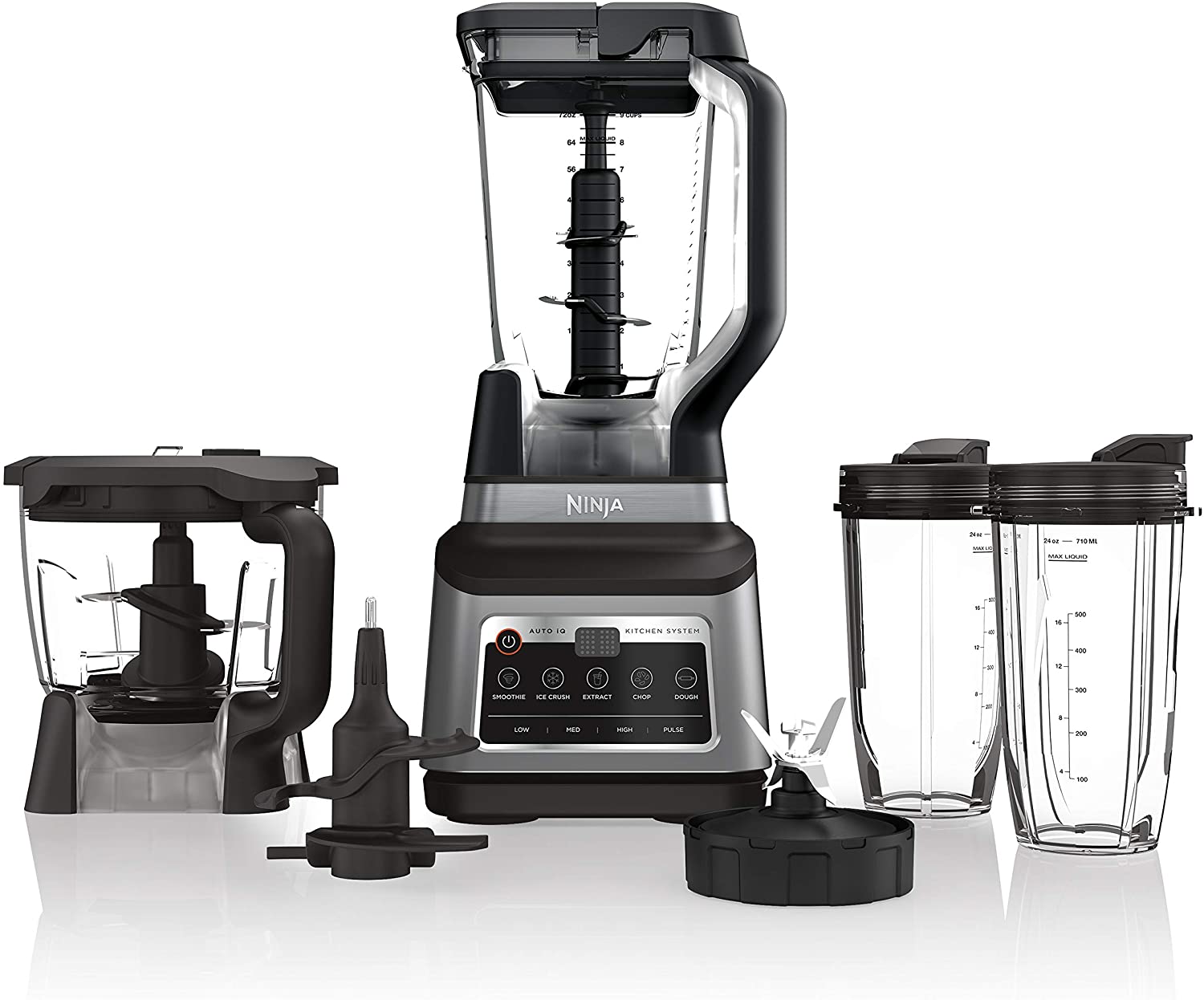 difference between ninja blender and food processor