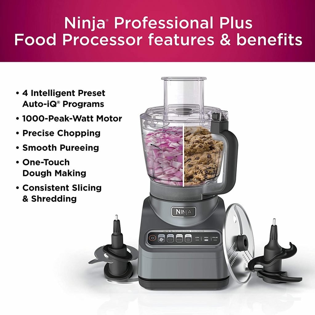Ninja Professional food processor for weak hands