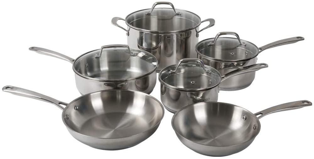Othello stainless steel pots and pans 
