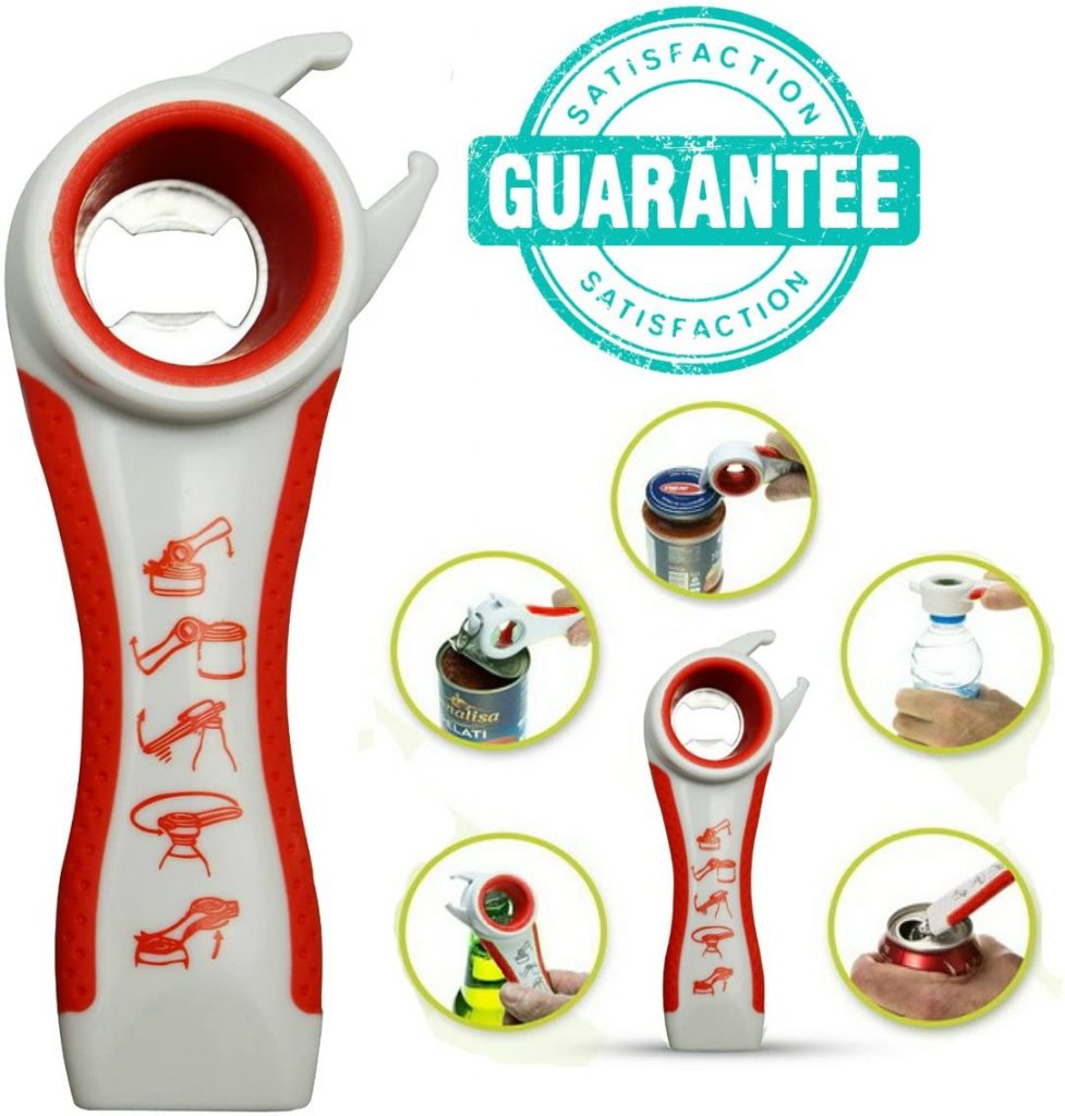 Bottle Can and Jar Opener Multi Kitchen product for Rheumatoid and arthritis weak hands