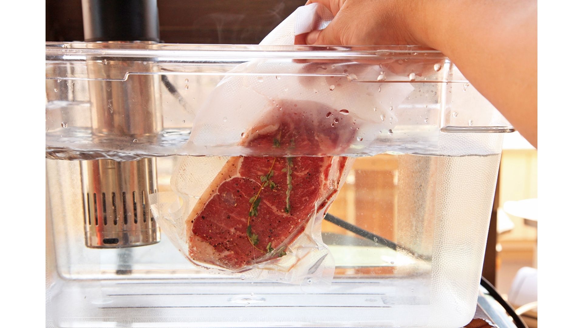 How to Keep Sous Vide Bags Submerged