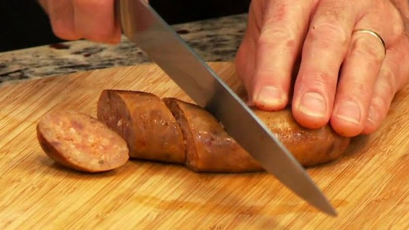 Cut Sausage Links