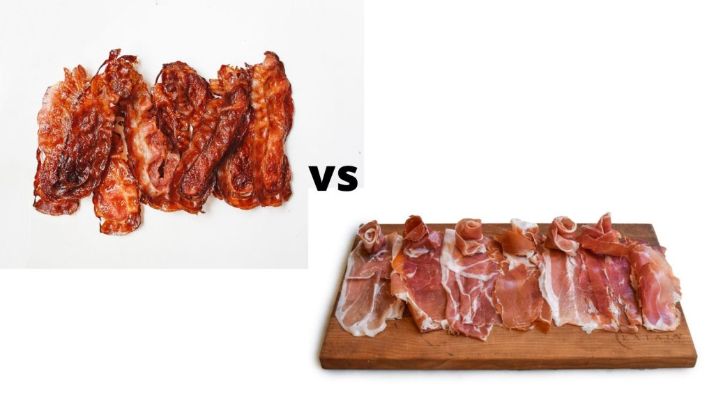 bacon vs prosciutto