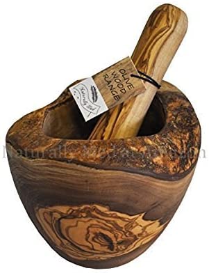 Wooden Mortar And Pestles